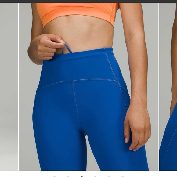 Lululemon Swift Speed High-Rise Tight 28" Blazer Blue Tone Size 2 - Picture 11 of 15